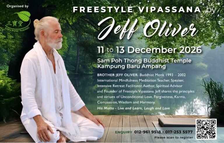Freestyle Vipassana Retreat by Jeff Oliver