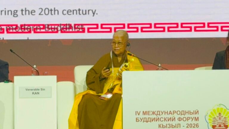 Ven. Sing Kan Delivers Plenary Address at IV International Buddhist Forum in Russia, Showcasing Malaysia’s Interfaith Model